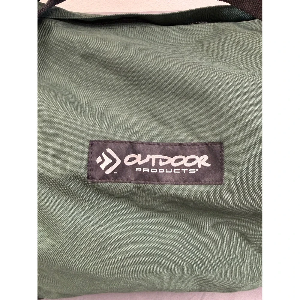 Outdoor Products Green Cordura Duffel Bag Large 36